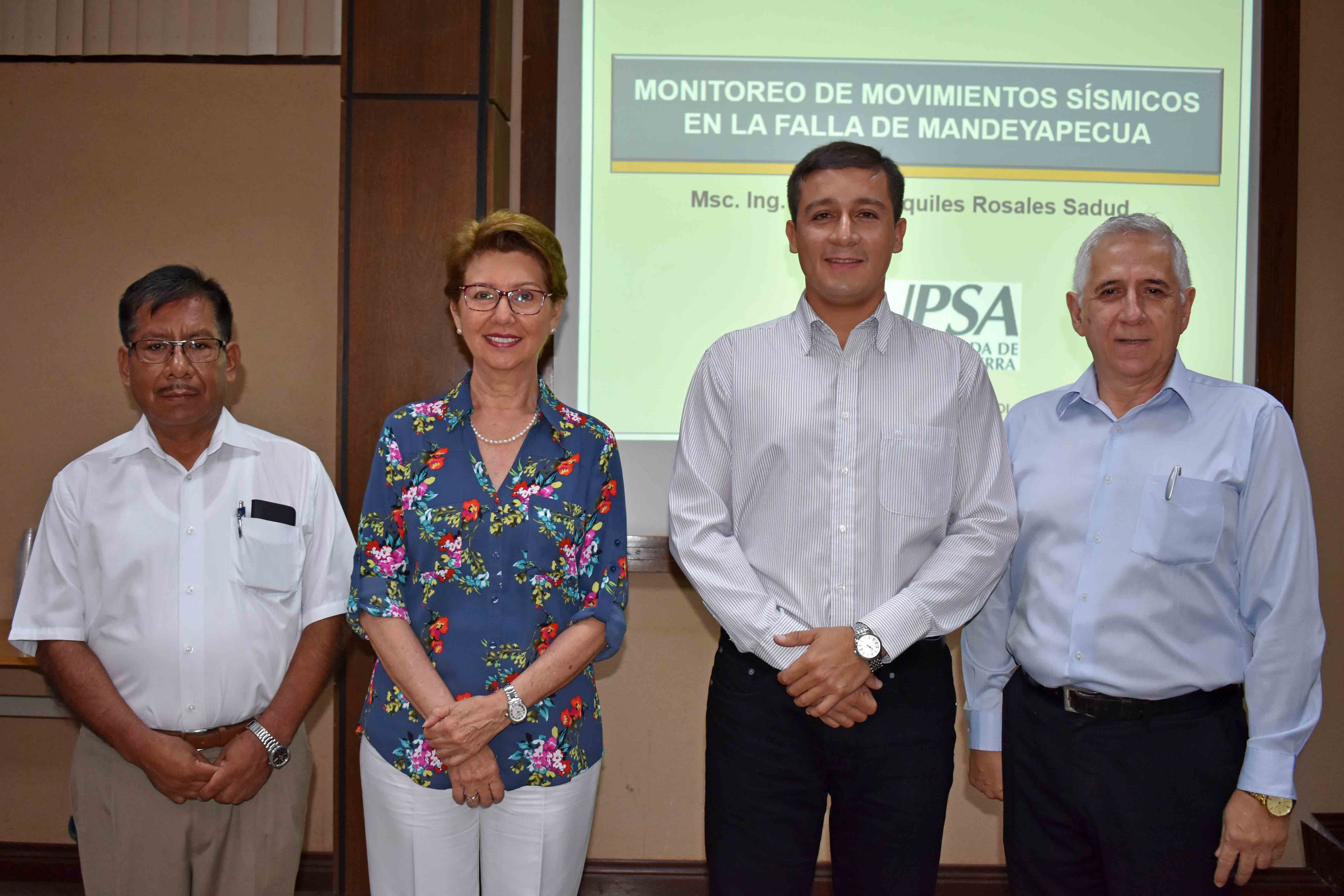 Proyecto sobre monitoreo sísmico en falla de Mandeyapecua
