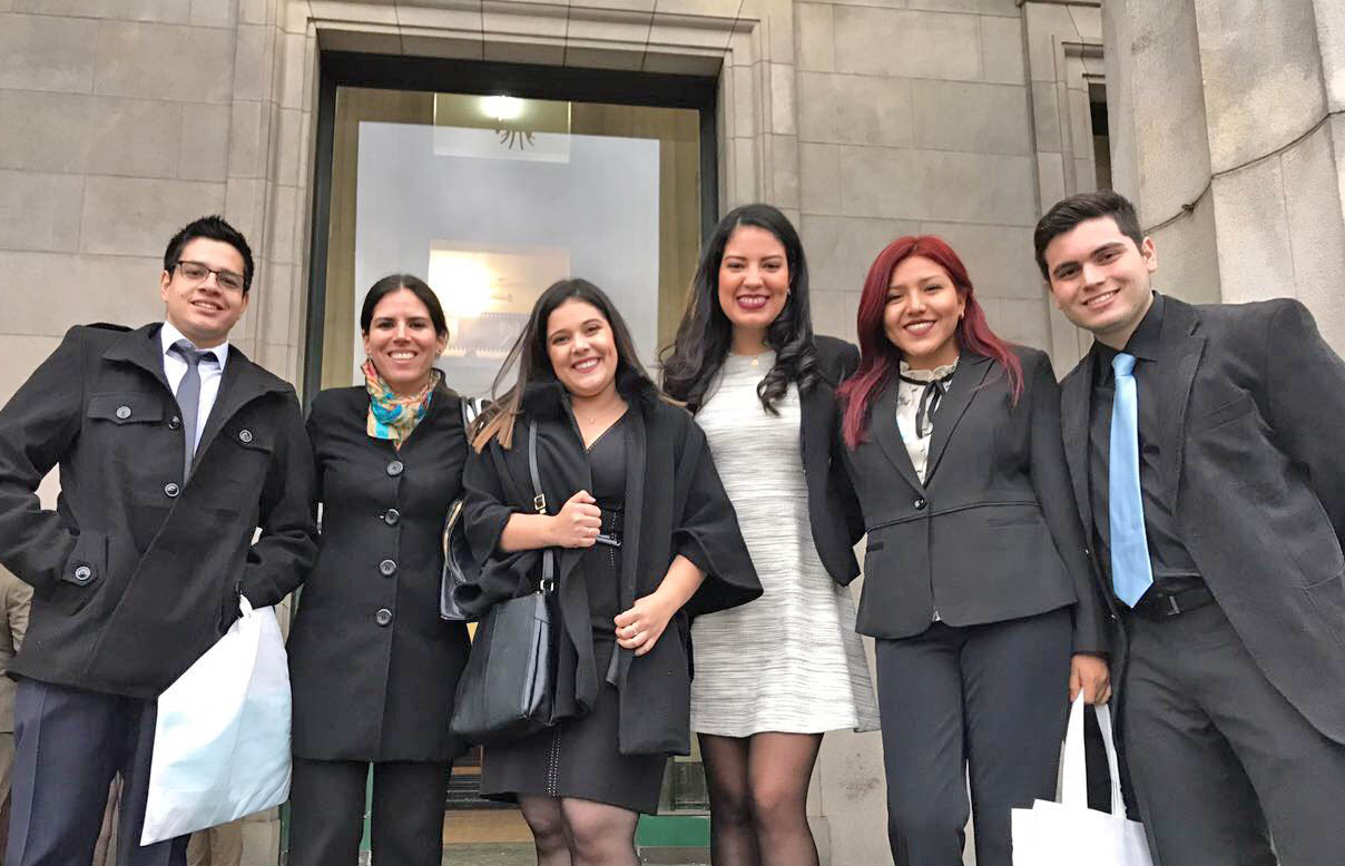 Seis estudiantes de Derecho participaron en Competencia de Arbitraje Internacional